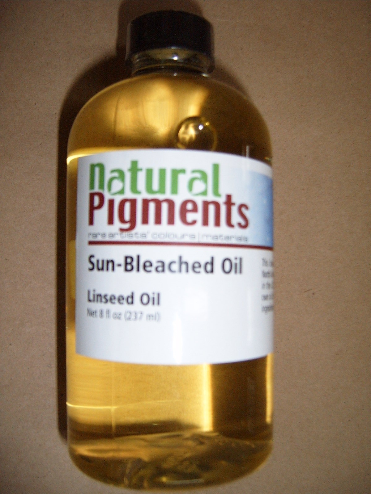 Natural Pigments Sun-Bleached Linseed Oil